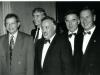 Fünf erste Vorsitzende der RG Germania (vl. Jörn Alwes, Hartwig Lange, Rainer Küster, Dieter Kontradowitz und Uwe Zwingmann) 11.1993
