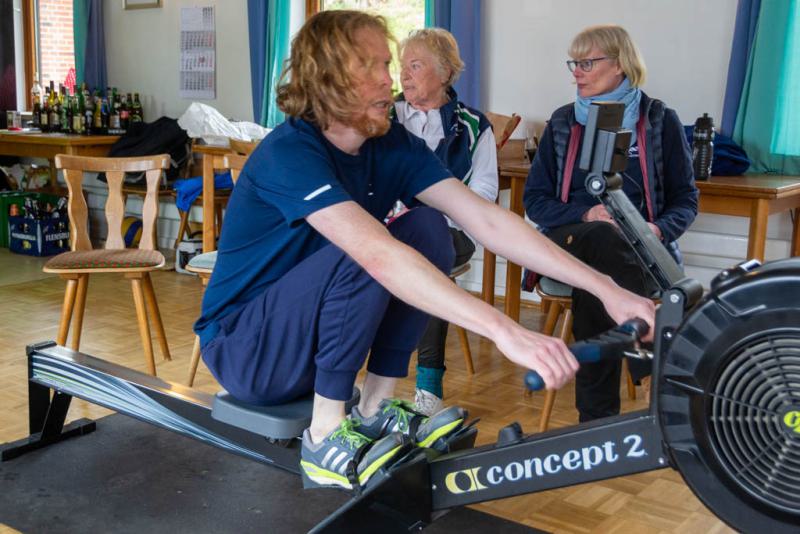 24 Stunden Ergometer-Rudern vom 10.2., 16 h bis 11.2.2023, 16 h