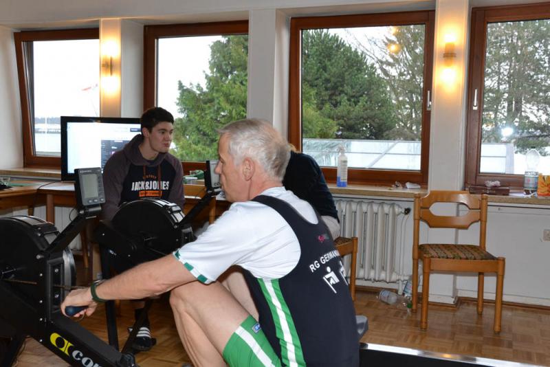 24 Stunden Ergometer-Rudern vom 31.1., 17 h bis 1.2.2020, 17 h