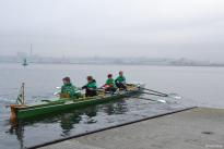 Gemeinsames Abrudern der Kieler Rudervereine am 1. November 2015
