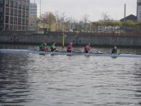 Gemeinsames Abrudern der Kieler Rudervereine am 1. November 2015