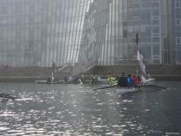 Gemeinsames Abrudern der Kieler Rudervereine am 1. November 2015