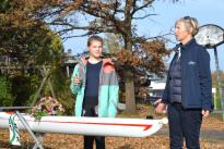 Gemeinsames Abrudern der Kieler Rudervereine am 1. November 2015