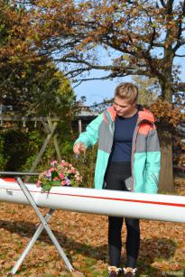 Gemeinsames Abrudern der Kieler Rudervereine am 1. November 2015