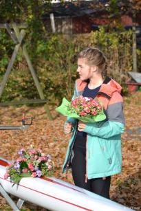 Gemeinsames Abrudern der Kieler Rudervereine am 1. November 2015