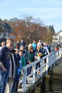 Gemeinsames Abrudern der Kieler Rudervereine am 1. November 2015