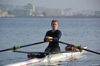 Gemeinsames Abrudern der Kieler Rudervereine am 1. November 2015