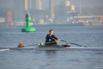 Gemeinsames Abrudern der Kieler Rudervereine am 1. November 2015