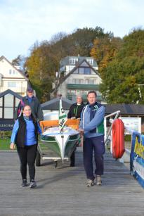 Gemeinsames Abrudern der Kieler Rudervereine am 30. Oktober 2016