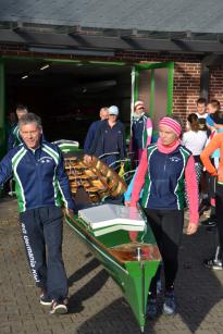 Gemeinsames Abrudern der Kieler Rudervereine am 30. Oktober 2016
