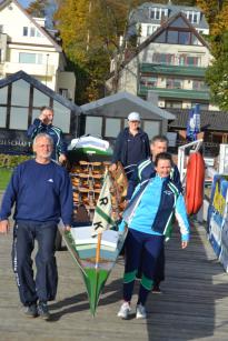 Gemeinsames Abrudern der Kieler Rudervereine am 30. Oktober 2016