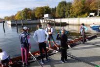 Gemeinsames Abrudern der Kieler Rudervereine am 30. Oktober 2016