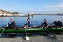 Gemeinsames Abrudern der Kieler Rudervereine am 30. Oktober 2016
