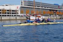 Gemeinsames Abrudern der Kieler Rudervereine am 30. Oktober 2016