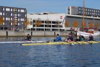 Gemeinsames Abrudern der Kieler Rudervereine am 30. Oktober 2016
