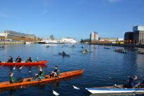 Gemeinsames Abrudern der Kieler Rudervereine am 30. Oktober 2016
