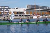 Gemeinsames Abrudern der Kieler Rudervereine am 30. Oktober 2016