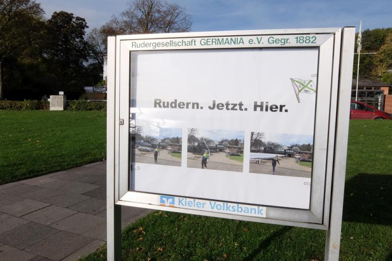 Gemeinsames Abrudern der Kieler Rudervereine am 27. Oktober 2019