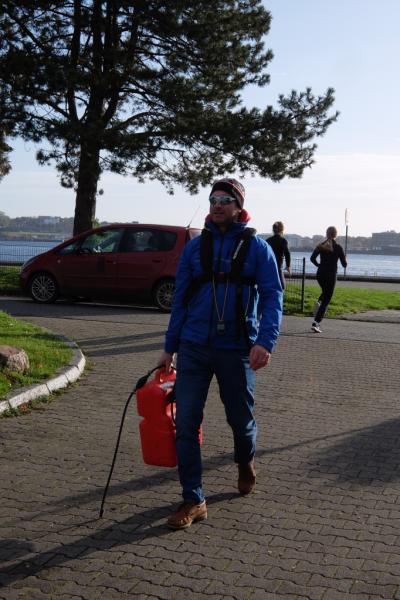 Gemeinsames Abrudern der Kieler Rudervereine am 27. Oktober 2019