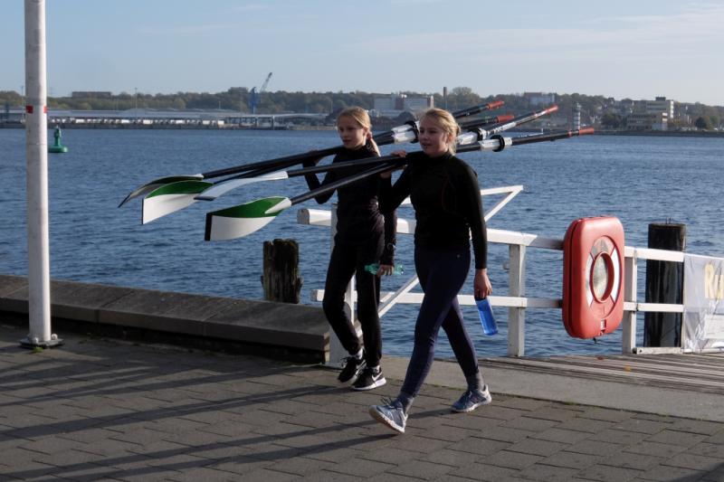 Gemeinsames Abrudern der Kieler Rudervereine am 27. Oktober 2019