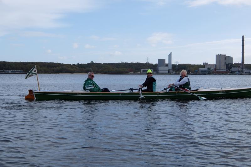 Gemeinsames Abrudern der Kieler Rudervereine am 27. Oktober 2019