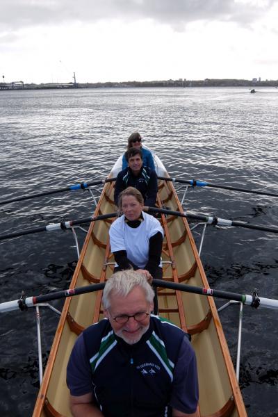 Gemeinsames Abrudern der Kieler Rudervereine am 27. Oktober 2019
