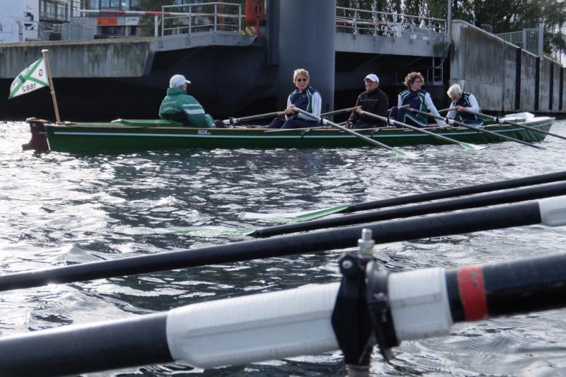 Gemeinsames Abrudern der Kieler Rudervereine am 27. Oktober 2019