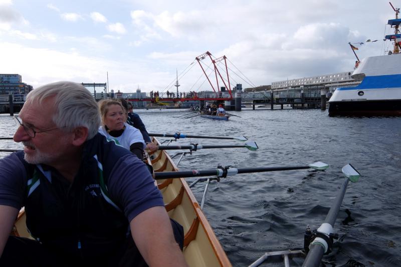 Gemeinsames Abrudern der Kieler Rudervereine am 27. Oktober 2019