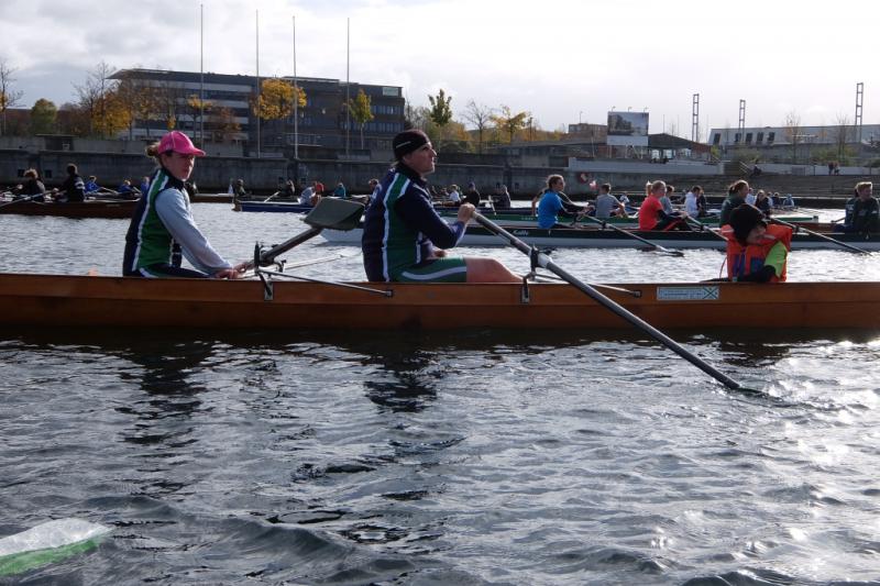 Gemeinsames Abrudern der Kieler Rudervereine am 27. Oktober 2019
