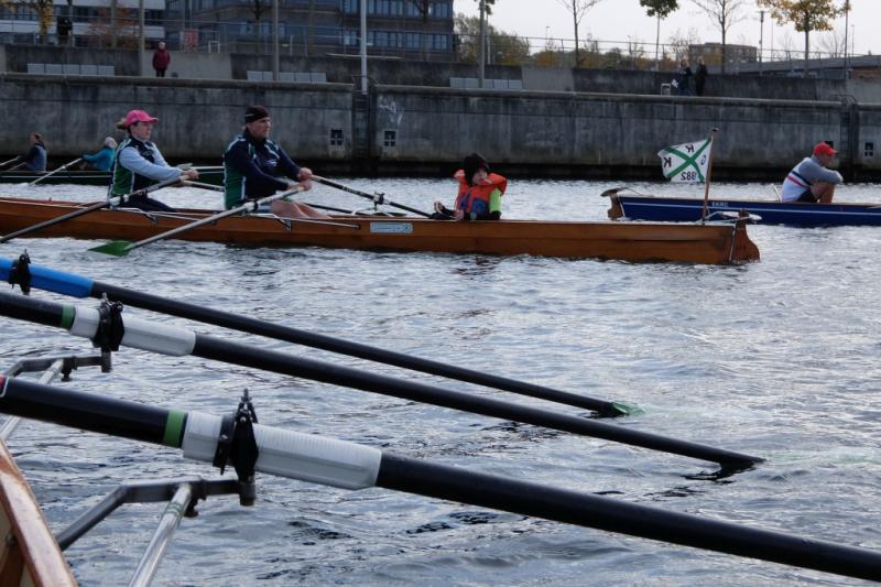 Gemeinsames Abrudern der Kieler Rudervereine am 27. Oktober 2019