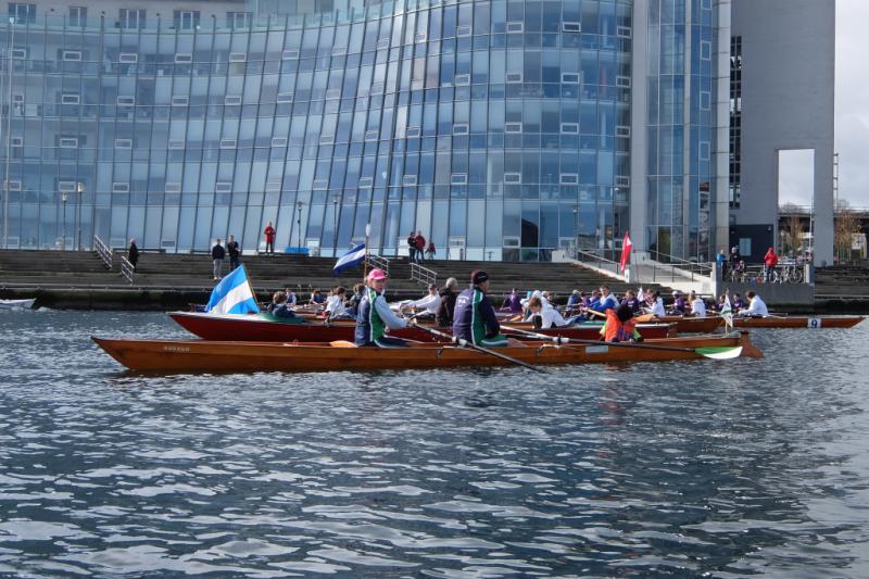 Gemeinsames Abrudern der Kieler Rudervereine am 27. Oktober 2019