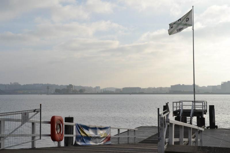 Gemeinsames Abrudern der Kieler Rudervereine am 31. Oktober 2021