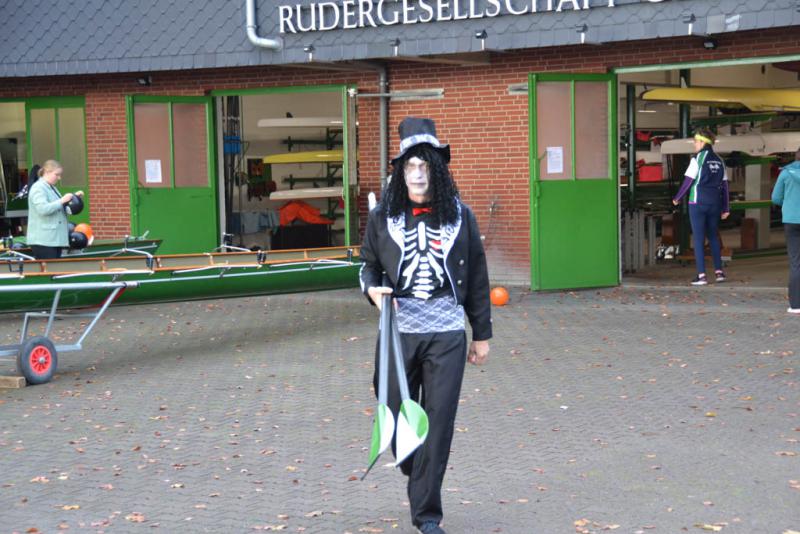 Gemeinsames Abrudern der Kieler Rudervereine am 31. Oktober 2021