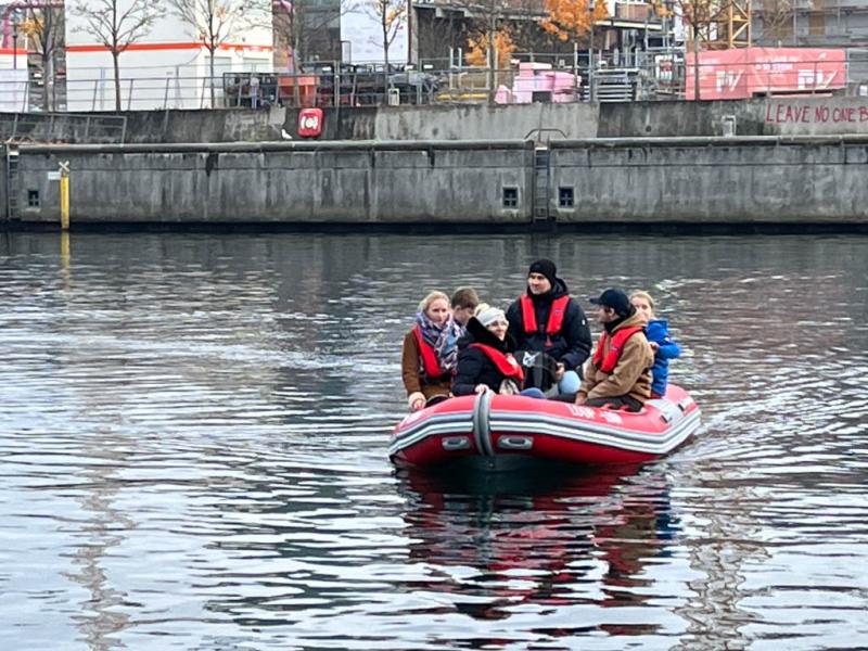Gemeinsames Abrudern der Kieler Rudervereine am 31. Oktober 2021