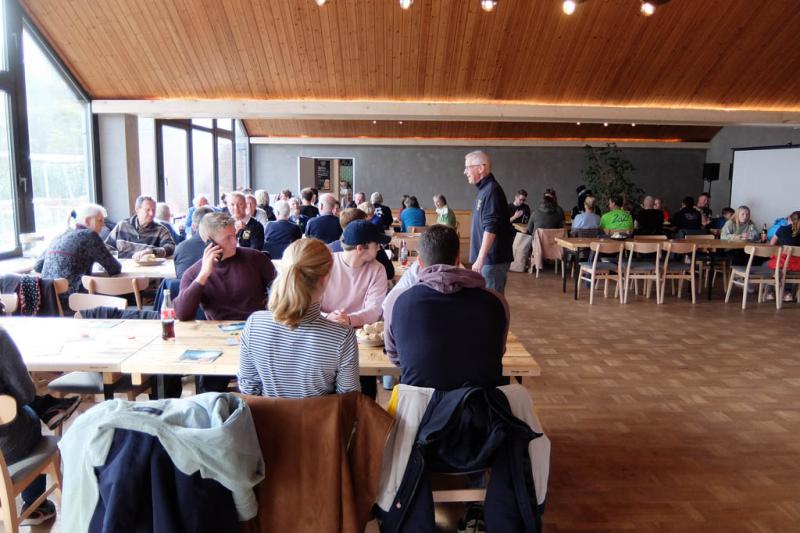 Gemeinsames Abrudern der Kieler Rudervereine am 31. Oktober 2021