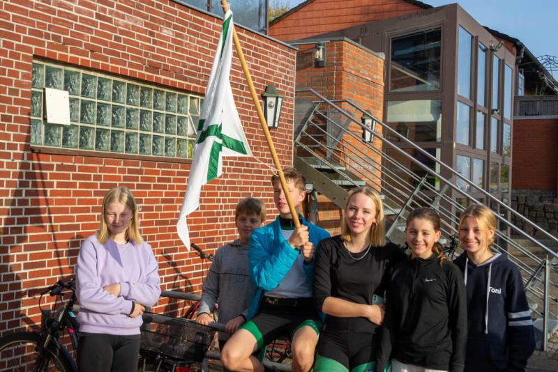 Gemeinsames Abrudern der Kieler Rudervereine am 30. Oktober 2022