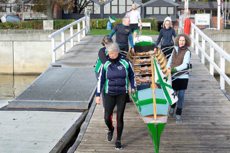 Gemeinsames Abrudern der Kieler Rudervereine am 30. Oktober 2022