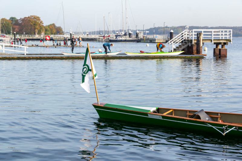 Gemeinsames Abrudern der Kieler Rudervereine am 30. Oktober 2022