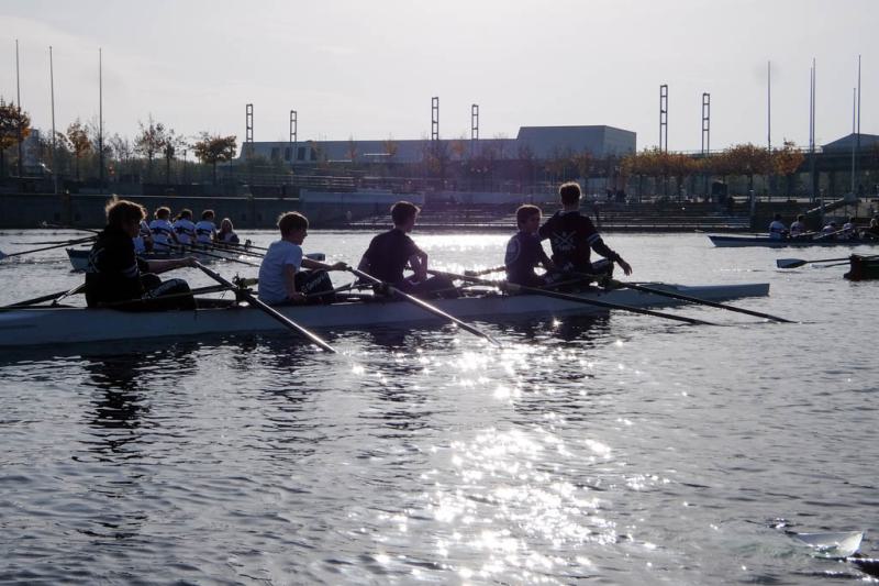 Gemeinsames Abrudern der Kieler Rudervereine am 30. Oktober 2022