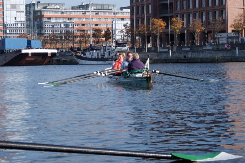 Gemeinsames Abrudern der Kieler Rudervereine am 30. Oktober 2022