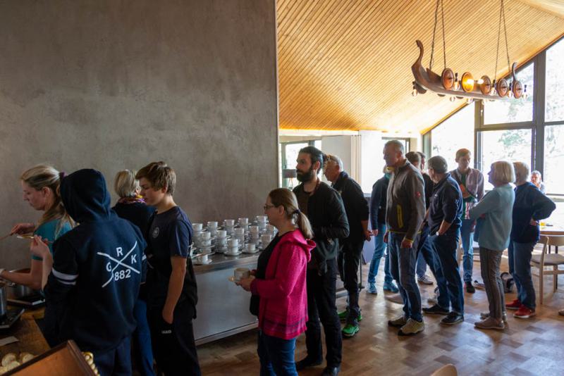 Gemeinsames Abrudern der Kieler Rudervereine am 30. Oktober 2022