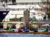 Gemeinsames Anrudern der Kieler Rudervereine am 13. April 2014 in der Hörn