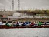 Gemeinsames Anrudern der Kieler Rudervereine am 13. April 2014 in der Hörn