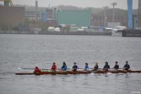 Gemeinsames Anrudern der Kieler Rudervereine mit Bootstaufe am 26. April 2015