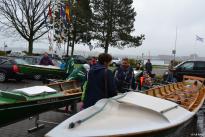 Gemeinsames Anrudern der Kieler Rudervereine mit Bootstaufe am 26. April 2015