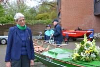 Gemeinsames Anrudern der Kieler Rudervereine mit Bootstaufe am 26. April 2015