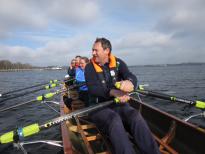 Gemeinsames Anrudern der Kieler Rudervereine am 2. April 2017