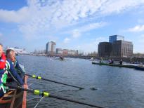 Gemeinsames Anrudern der Kieler Rudervereine am 2. April 2017