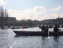 Gemeinsames Anrudern der Kieler Rudervereine am 2. April 2017