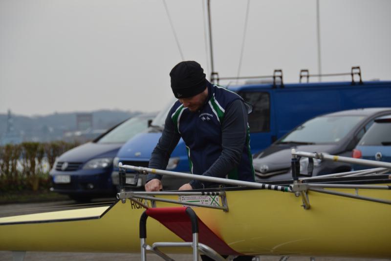 Gemeinsames Anrudern der Kieler Rudervereine am 15. April 2018
